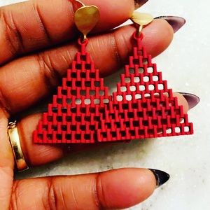 Pyramid Earrings